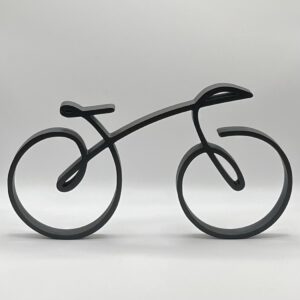 Minimalist Bicycle Sculpture – Elegant and Modern Bike Figurine for Home or Office