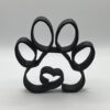 Minimalist Dog Paw Sculpture – Elegant and Modern Decorative Figurine for Pet Lovers